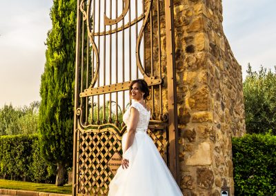 Sposa al ricevimento Tenuta Scozzari