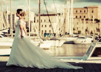 Sposa alla Cala di Palermo