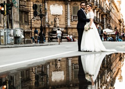 Wedding esterna Quattro Canti Palermo